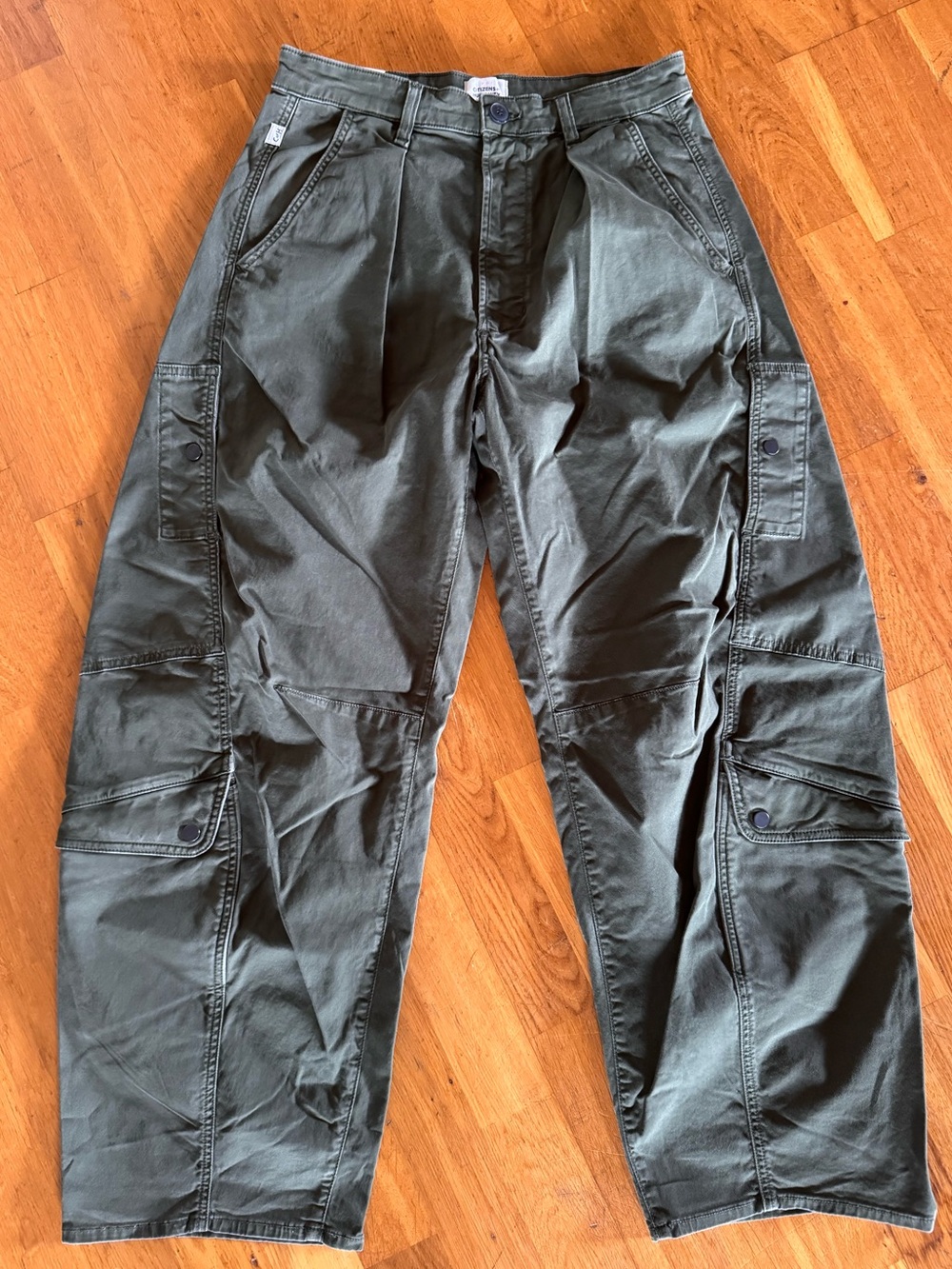 Citizens Of Humanity Olive Green Cargo Pants